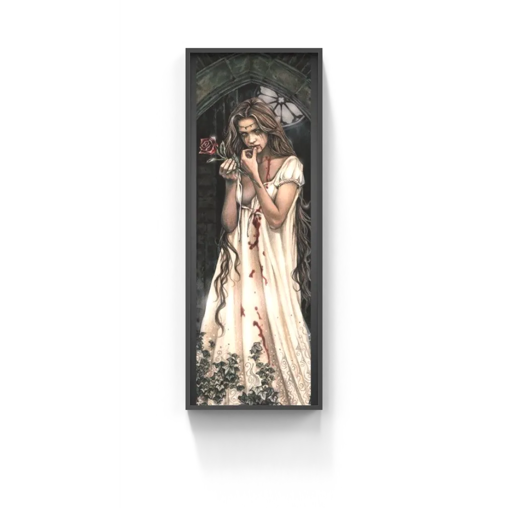 Victoria Francis Vampire Rose Girl | Framed Prints – Red Dot